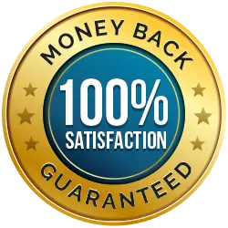 BloodPril 60-day money-back guarantee seal